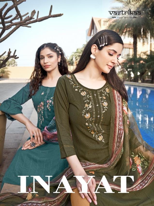 Inayat By Vastrikaa SE218-SE223 Readymade Catalog